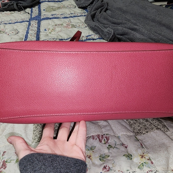 Blush Coach purse with wristlet - Picture 2 of 5